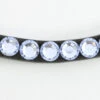 Kavalkade Delight Blue Curved Browband -Weaver Leather Store delight browband black blue crystals 20216 kavalkade 84161.1571510396