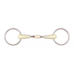 Pony Happy Mouth Double Jointed Roller Loose Ring