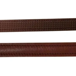 Dy'on Rubber Lined Hunter Draw Reins -Weaver Leather Store draw reins hunter grip brown both sides W008C dyon 41480.1626810110