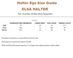 Halter Ego Elsa Halter -Weaver Leather Store elsa halter size chart halter ego 77404.1682556568
