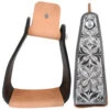Cashel Engraved Slanted Stirrups 1 Cashel Engraved Slanted Stirrups -Weaver Leather Store engraved slanted stirrup 2 view sa ss 3e brown cashel 92339.1590005375