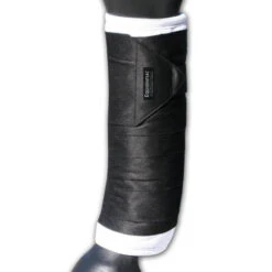 Professional's Choice Equisential Standing Bandage -Weaver Leather Store equisential standing bandage black on leg EQSB prof choice 82534.1616795719