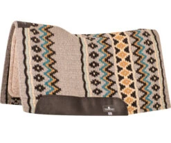 Classic Equine ESP Contour 3/4" Wool Top Pad -Weaver Leather Store esp contour 3 4 34x38 grey ocean CESPCW2 CE 34717.1678242061