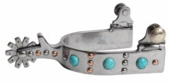 Professional's Choice Turquoise Dot Spur - Ladies