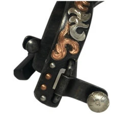 Weaver Leather Weaver Filigree Spur - Ladies -Weaver Leather Store filigree spur ladies blk copper button detail 255045312 weaver 79485.1593731643