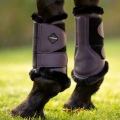 LeMieux Fleece Lined Brushing Boots -Weaver Leather Store fleece lined brushing boots fig lifestyle IT00601 lemieux 47544.1665191261