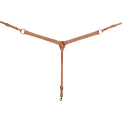 Martin Saddlery Floral Dots Breast Collar -Weaver Leather Store floral dots breast collar natural BC15021EFSNR martin 88249.1616888703