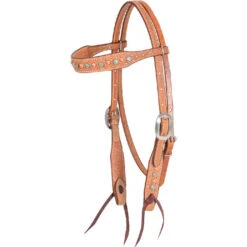 Martin Saddlery Floral Dots Brow Headstall
