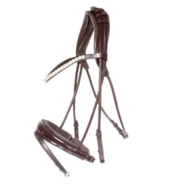 Kavalkade Florina Rolled Snaffle Bridle -Weaver Leather Store florina snaffle bridle brown 19047 02 kavalkade 53131.1680908679