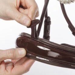 Kavalkade Florina Rolled Snaffle Bridle -Weaver Leather Store florina snaffle bridle brown KSH4 19047 02 kavalkade 77264.1680908731