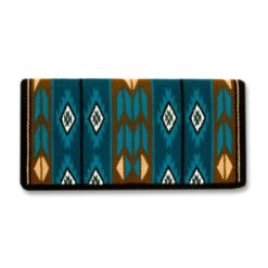 Mayatex Flying Eagle Navajo Blanket -Weaver Leather Store flying eagle navajo teal brown 1466 1 mayatex 33250.1647202701