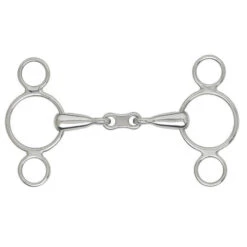 Centaur French Link 2-Ring Gag