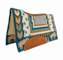 Professional's Choice GM Into The Storm SMx Pad -Weaver Leather Store gm into the storm smx 3 4IN lagoon CXIS LAG pro choice 05218.1676345218