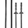 LeMieux Rubber Half-Lined Reins -Weaver Leather Store half lined reins black silver IT03779 lemieux 85105.1691512328