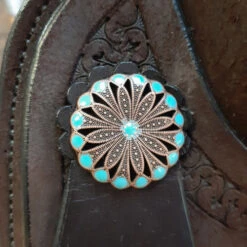 High Horse Lindale Barrel Saddle By Circle Y 17 High Horse Lindale Barrel Saddle By Circle Y -Weaver Leather Store high horse lindale barrel saddle chocolate concho marys 6228 745C circle y 45629.1579208334