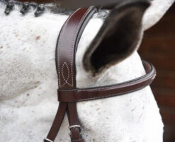 Red Barn Indio Hunter Bridle 11 Red Barn Indio Hunter Bridle -Weaver Leather Store indio bridle padded crown 512402 red barn 69827.1684372465