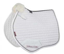 LeMieux Junior Pro Jump Square Pad -Weaver Leather Store junior pro jump white side 5831 lemieux 05576.1636587592