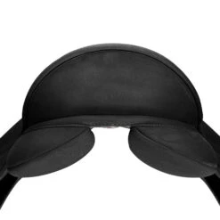WintecLite HART Dressage D'Lux Saddle -Weaver Leather Store lite dressage dlux black cantle WHDRLDXXXXBLK43 wintec 82548.1620429018