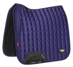 LeMieux Loire Memory Foam Dressage Pad 16 LeMieux Loire Memory Foam Dressage Pad -Weaver Leather Store loire drsg memory ink blue side 4012 lemieux 09398.1677098426