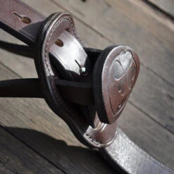 In Horse We Trust C-Cure Running Martingale 16 In Horse We Trust C-Cure Running Martingale -Weaver Leather Store martingale c cure havana center button ihwt 52929.1564448673