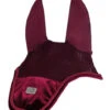 HKM Mellow Velvet Fly Bonnet -Weaver Leather Store mellow velvet fly bonnet wine red 13615 3100 0650 hkm 01702.1666914953