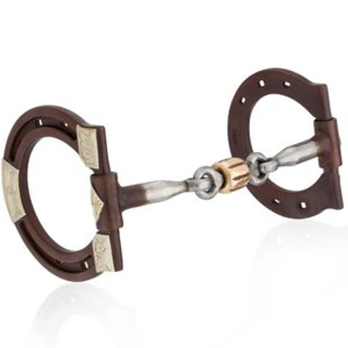 Mikmar Legacy Horseshoe Snaffle Dee 4 Mikmar Legacy Horseshoe Snaffle Dee - Image 2