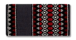 Mayatex Moonlight Navajo Blanket -Weaver Leather Store moonlight navajo charcoal black red1460 4 mayatex 23117.1556149287