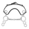 Myler 3-Ring Combination Sweet Iron Comfort Snaffle - MB 01 - Level 1