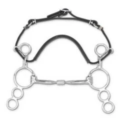 Myler 3-Ring Combination Sweet Iron Comfort Snaffle - MB 01 - Level 1