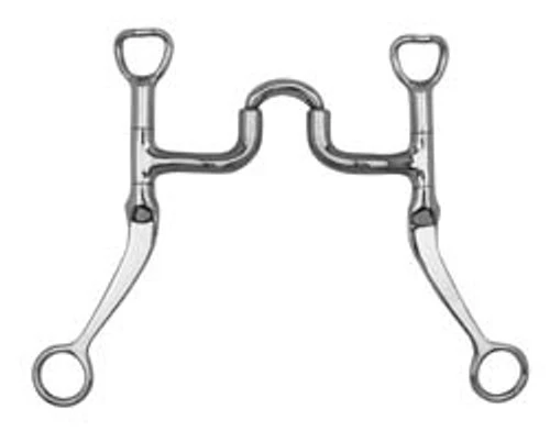 Myler Flat Shank Correctional Bit 3 Myler Flat Shank Correctional Bit