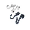Fager Non-Swivel Curb Hook -Weaver Leather Store non swivel curb hook black silver fager 53541.1621036082