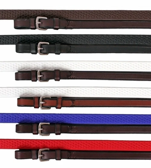 Nunn Finer Soft Grip Rubber Reins 3 Nunn Finer Soft Grip Rubber Reins