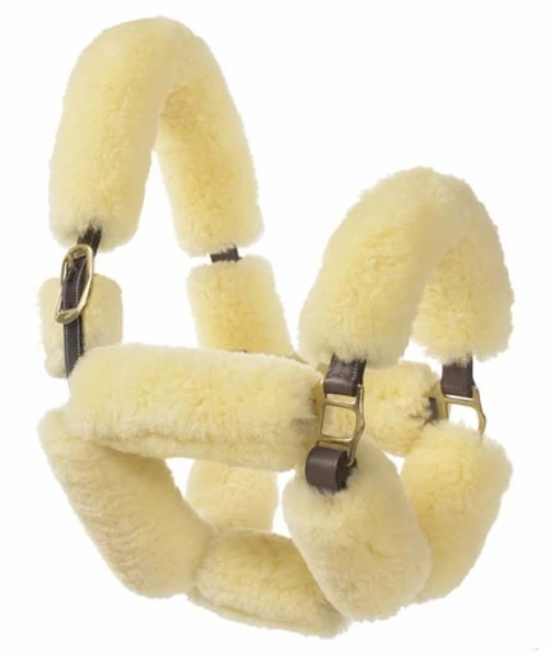 Ovation Sheepskin Pony Shipping Halter 3 Ovation Sheepskin Pony Shipping Halter