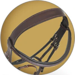 Pessoa PRO Fancy Stitched Figure-8 Bridle -Weaver Leather Store pessoa pro fs figure 8 bridle brown crown 470463 pessoa 81001.1633289823
