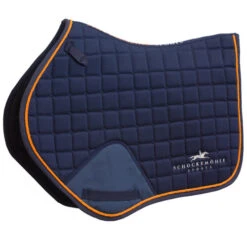 Schockemohle Power Jump Saddle Pad -Weaver Leather Store power pad jump dark navy 1610 00066 schockemohle 89500.1663199434