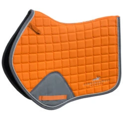 Schockemohle Power Jump Saddle Pad -Weaver Leather Store power pad jump orange 1610 00066 schockemohle 34751.1663199409
