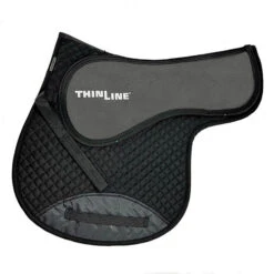 ThinLine Quilted Jump/AP Fitted Pad -Weaver Leather Store quilted shaped jump pad black 7057B thinline 41382.1673903819
