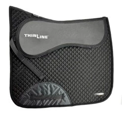 ThinLine Quilted Dressage Square Saddle Pad -Weaver Leather Store quilted square dressage black 7055B2 thinline 74043.1674503349