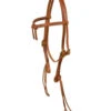 Berlin Leather Rattlesnake Knot Brow Headstall -Weaver Leather Store rattlesnake knot headstall harness H205 berlin 83744.1672884318