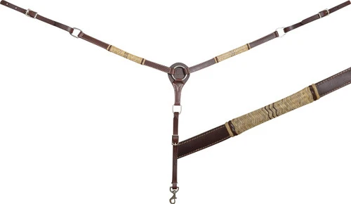 Cashel Rawhide Braid Breast Collar 3 Cashel Rawhide Braid Breast Collar