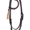 BLR Rawhide Trim Round One Ear Headstall 1 BLR Rawhide Trim Round One Ear Headstall -Weaver Leather Store rawhide round 1 ear hs dark 2294 DK buffalo leather 22418.1647369660