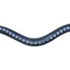 Red Barn Blue Lagoon Curved Browband 1 Red Barn Blue Lagoon Curved Browband -Weaver Leather Store rb blue lagoon browband black kl select 37180.1683243015