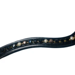 Red Barn Cobalt & Copper Curved Browband 6 Red Barn Cobalt & Copper Curved Browband -Weaver Leather Store rb cobalt copper curved browband blk crystals kl select 52127.1683331216