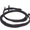 ThinLine Reins With Stops Buckle End -Weaver Leather Store reins stops buckle end black 2212 ST B BE thinline 41575.1675367315