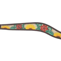 Circle Y Rising Sunflower Breast Collar -Weaver Leather Store rising sunflower breast collar multicolor front 1002 23 SC circle y 37721.1613179678