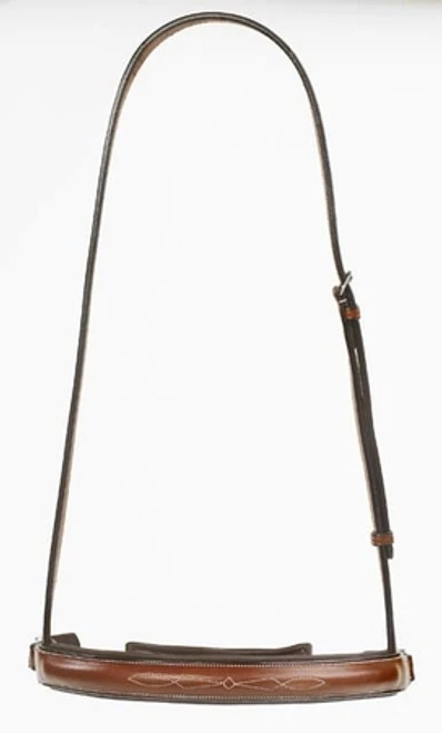 Rodrigo Ultra Wide Round Fancy Stitch Crank Cavesson Noseband 3 Rodrigo Ultra Wide Round Fancy Stitch Crank Cavesson Noseband