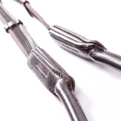 Kavalkade Rolled Rubberized Reins With Stops -Weaver Leather Store rolled rubberized reins stops brown closeup 22312 kavalkade 47791.1680906345