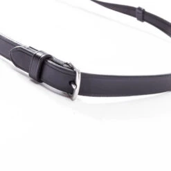 Kavalkade Rolled Rubberized Reins With Stops -Weaver Leather Store rolled ruberized reins stops black buckle 223 12 black kavalkade 00085.1680906208