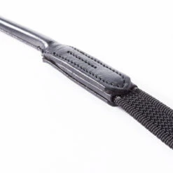 Kavalkade Rolled Rubberized Reins With Stops -Weaver Leather Store rolled ruberized reins stops black detail 223 12 black kavalkade 66808.1680906300