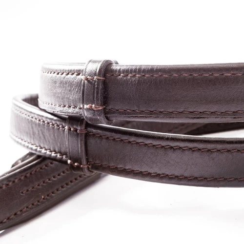 Kavalkade Rolled Softleather Reins With Stops 6 Kavalkade Rolled Softleather Reins With Stops - Image 4